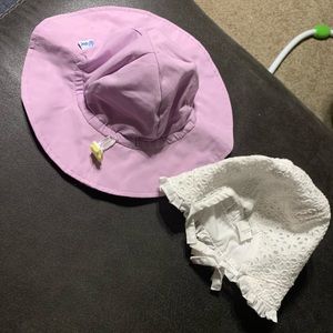Baby girl sun hats ☀️